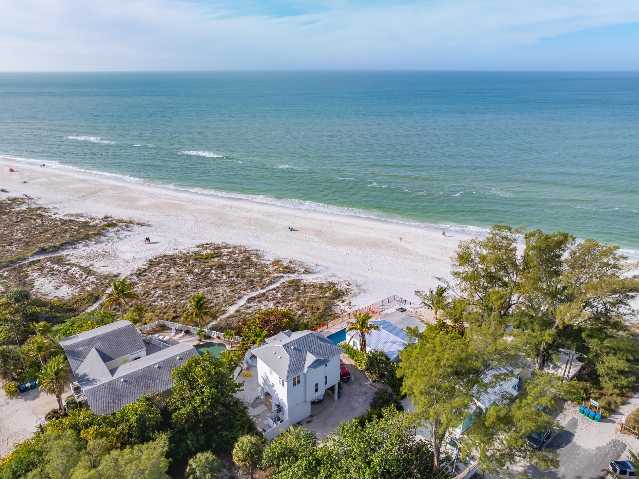 Turtle Beach, Gulf-beachfront vacation homes on Anna Maria Island